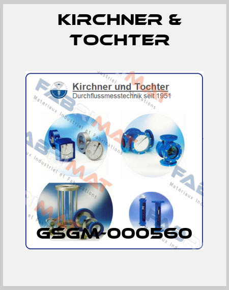 GSGM-000560 Kirchner & Tochter