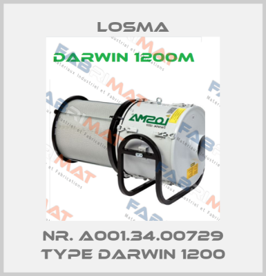 Nr. A001.34.00729 Type Darwin 1200 Losma