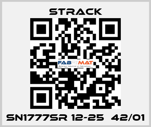 SN1777SR 12-25  42/01 Strack