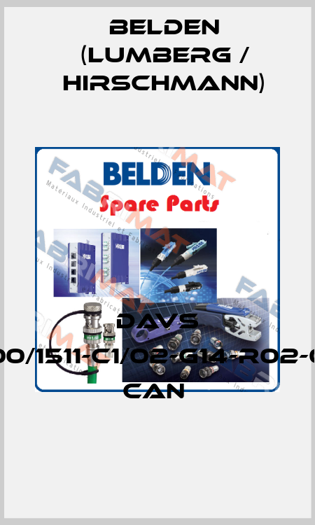 DAVS 300/1511-C1/02-G14-R02-05 CAN  Belden (Lumberg / Hirschmann)