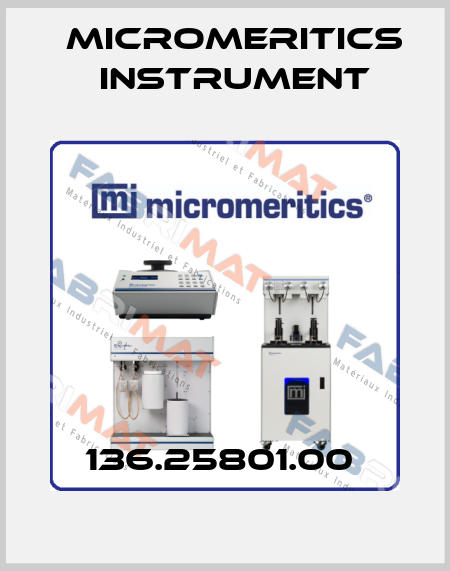 136.25801.00  Micromeritics Instrument