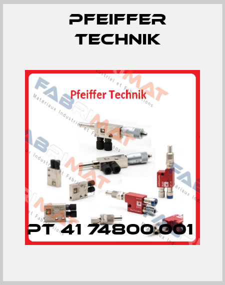 PT 41 74800.001  Pfeiffer Technik