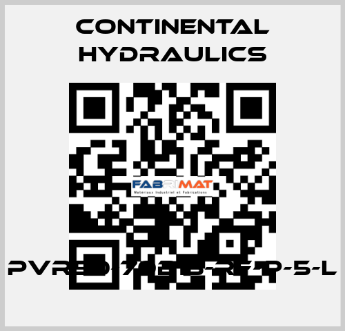 PVR50-70B15-RF-P-5-L Continental Hydraulics