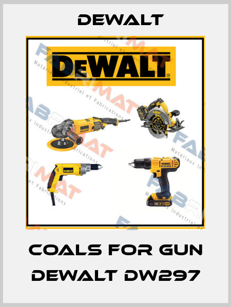 COALS FOR GUN DEWALT DW297 Dewalt