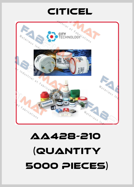 AA428-210  (quantity 5000 pieces) Citicel