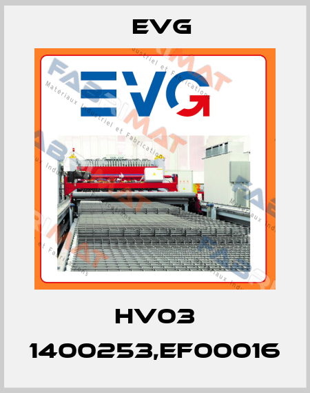 HV03 1400253,EF00016 Evg