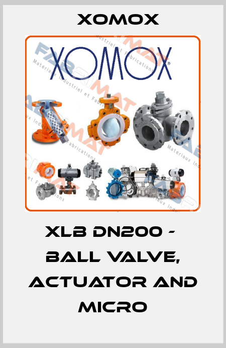 XLB DN200 -  BALL VALVE, ACTUATOR AND MICRO Xomox