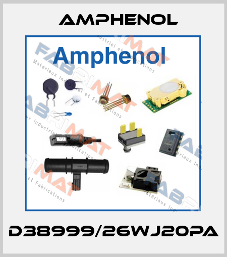 D38999/26WJ20PA Amphenol