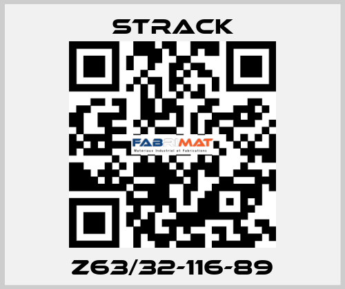 Z63/32-116-89 Strack