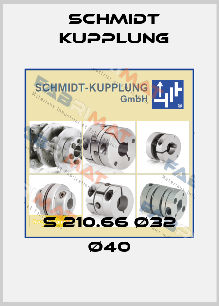 S 210.66 ø32 ø40 Schmidt Kupplung