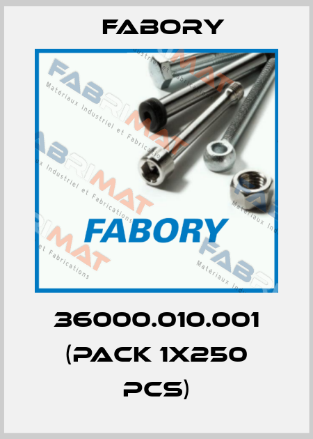 36000.010.001 (pack 1x250 pcs) Fabory