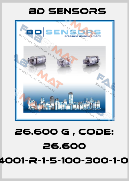 26.600 G , Code: 26.600 G-4001-R-1-5-100-300-1-000 Bd Sensors
