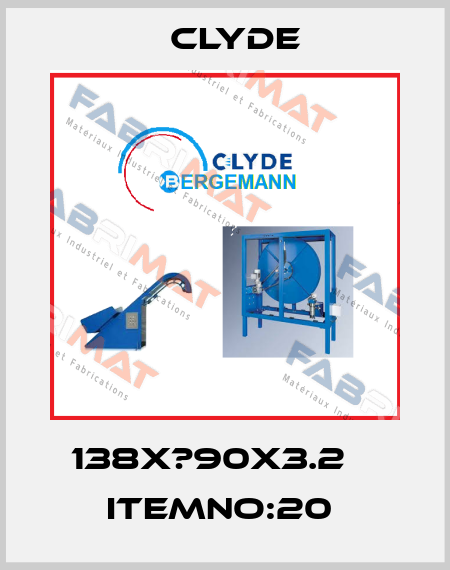 138X?90X3.2    ITEMNO:20  Clyde