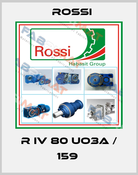 R IV 80 UO3A / 159  Rossi