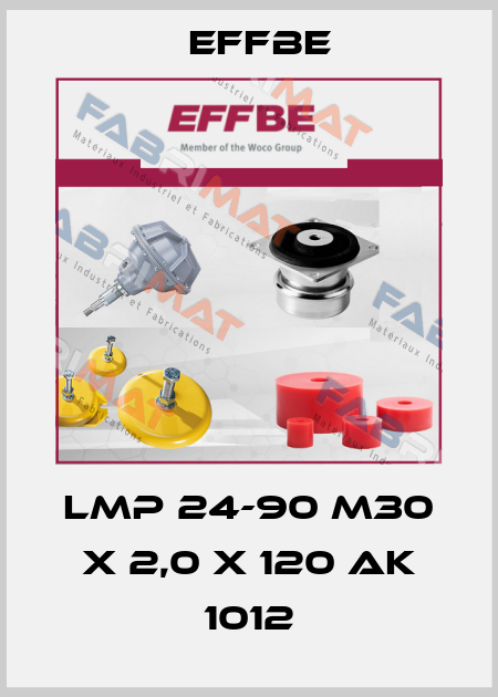 LMP 24-90 M30 x 2,0 x 120 AK 1012 Effbe