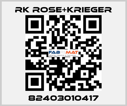 82403010417 RK Rose+Krieger