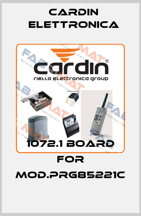 1072.1 board for Mod.PRG85221C Cardin Elettronica