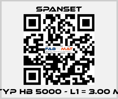 Typ HB 5000 - L1 = 3.00 m SpanSet