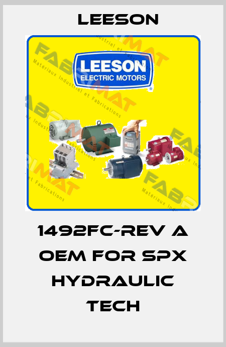 1492FC-REV A oem for SPX Hydraulic Tech Leeson