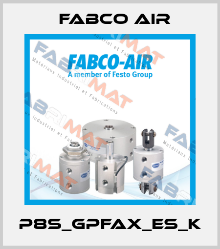 P8S_GPFAX_ES_K Fabco Air