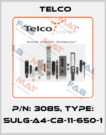 P/N: 3085, Type: SULG-A4-CB-11-650-1 Telco