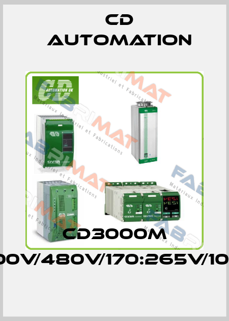 CD3000M 2PH/35A/400V/480V/170:265V/10KPOT/SC/NF CD AUTOMATION