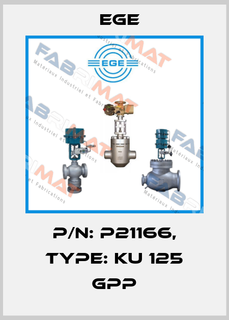 p/n: P21166, Type: KU 125 GPP Ege