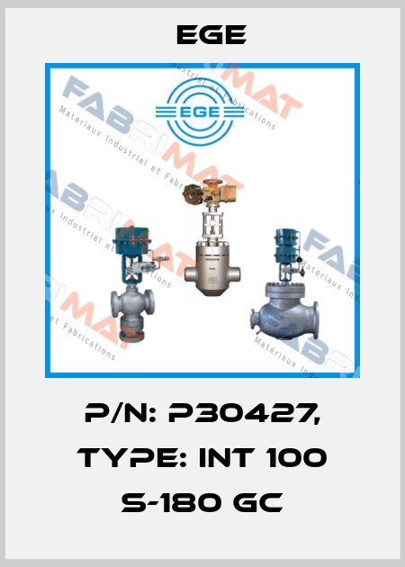 p/n: P30427, Type: INT 100 S-180 GC Ege