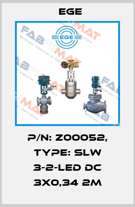 p/n: Z00052, Type: SLW 3-2-LED DC 3x0,34 2m Ege