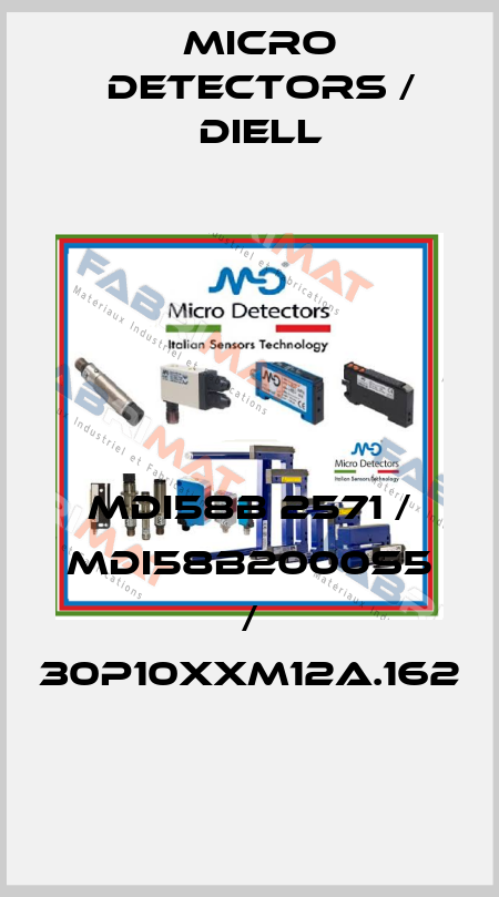 MDI58B 2571 / MDI58B2000S5 / 30P10XXM12A.162
 Micro Detectors / Diell