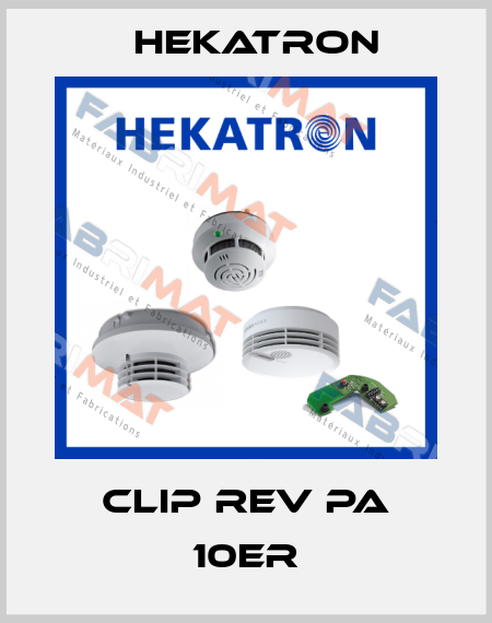 CLIP REV PA 10er Hekatron