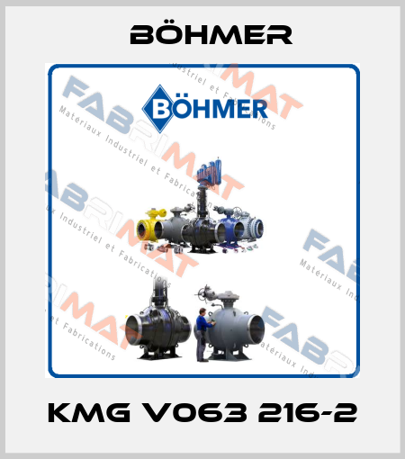 KMG V063 216-2 Böhmer