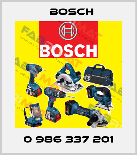 0 986 337 201 Bosch