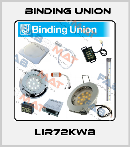 LIR72KWB Binding Union