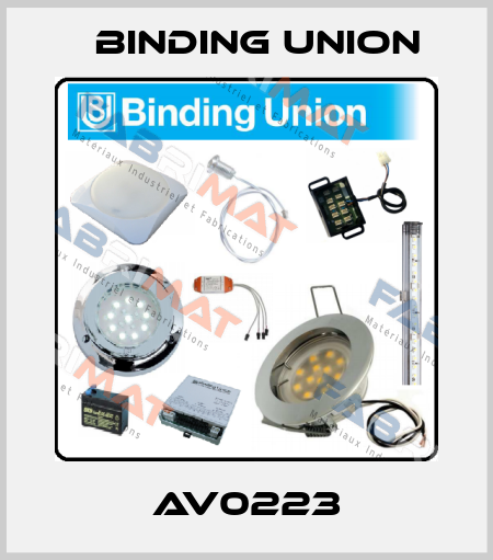 AV0223 Binding Union