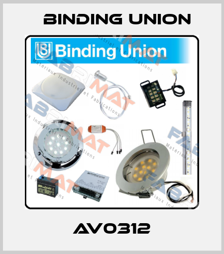AV0312 Binding Union