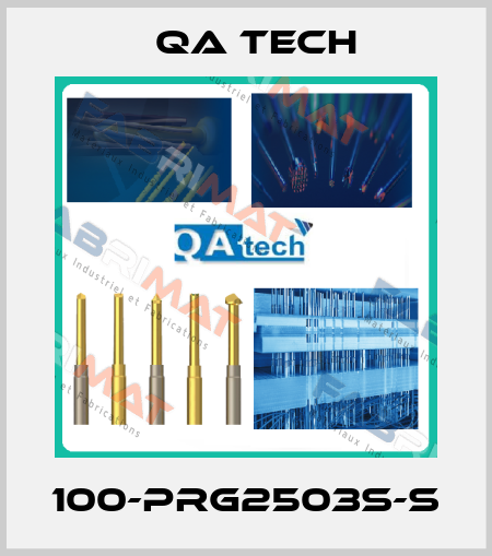 100-PRG2503S-S QA Tech