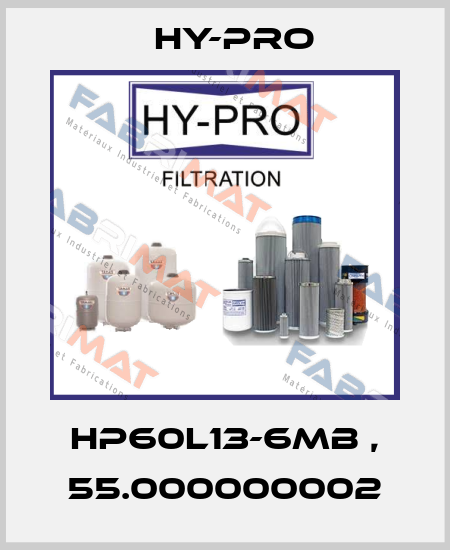 HP60L13-6MB , 55.000000002 HY-PRO