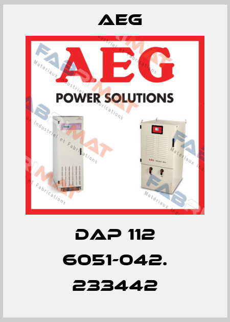 DAP 112 6051-042. 233442 AEG