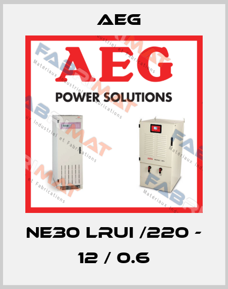NE30 LRUI /220 - 12 / 0.6 AEG