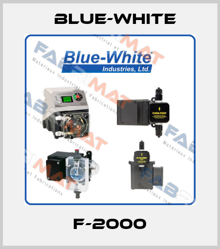 F-2000 Blue-White