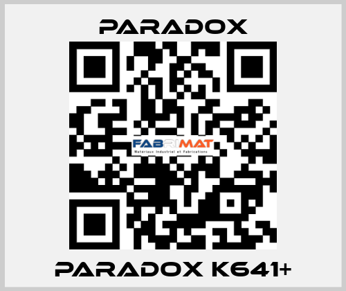 PARADOX K641+ PARADOX