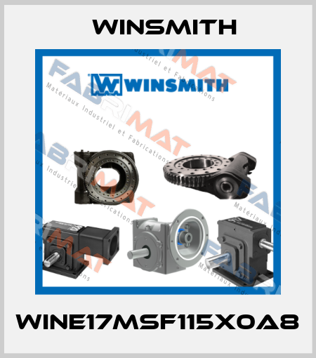 WINE17MSF115X0A8 Winsmith