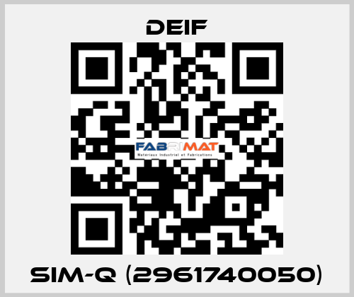 SIM-Q (2961740050) Deif