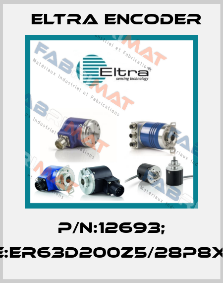 P/N:12693; Type:ER63D200Z5/28P8X6MR Eltra Encoder