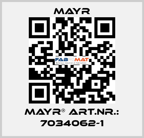 mayr® Art.Nr.: 7034062-1 Mayr