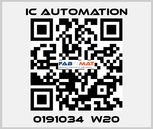 0191034  W20 ic automation