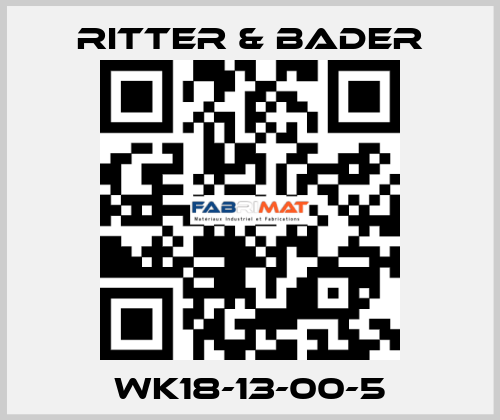 WK18-13-00-5 Ritter & Bader