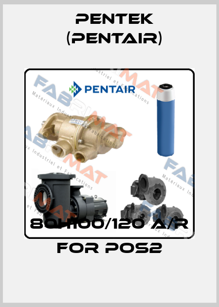 80H100/120 A/R for pos2 Pentek (Pentair)