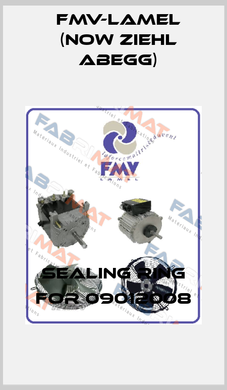 Sealing ring for 09012008 FMV-Lamel (now Ziehl Abegg)